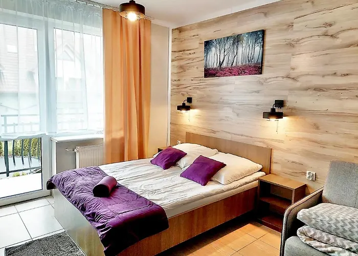 База отдыха Dworek Wiosenna 8 Карвиа