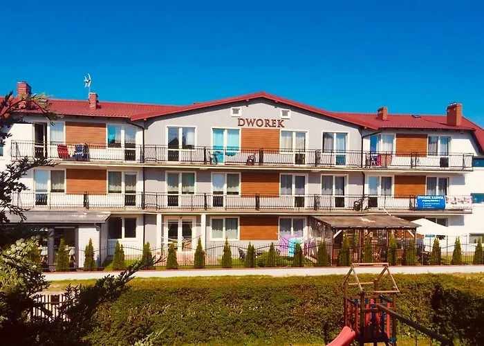База отдыха Dworek Wiosenna 8 Карвиа